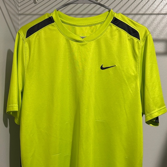 Nike Other - Nike Men’s Dri Fit Short-Sleeve Athletic Tee in Neon Yellow/Green